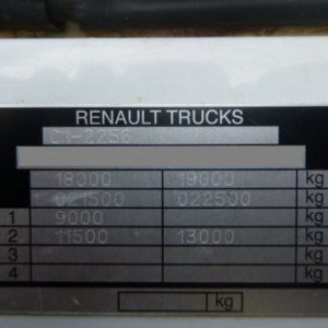 foto 4x4 Renault 4.5m komunál valník plato nosič