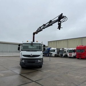 foto EUR5 Renault 6x4 valník + Palfinger 22tm / 15m