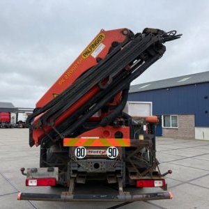 foto EUR5 Renault 6x4 valník + Palfinger 22tm / 15m