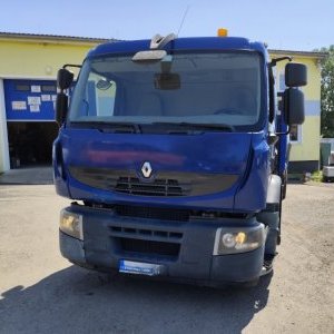 foto 19t Renault 9+2m! valník+HR Fassi