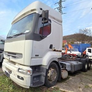 foto 6x2 podvozek měchy retarder spaní Renault Premium 370.26