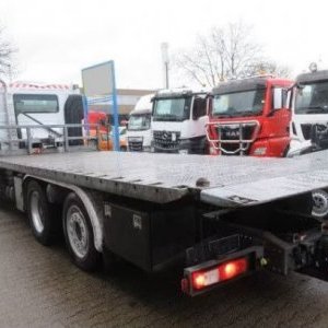 foto odtah 6x2 plato 6.6m+BDF Renault 26t, naviják